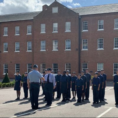 Cadets On Parade At Princethorpe